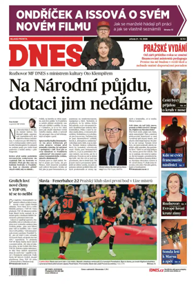 Cover of Dnes Prague Edition