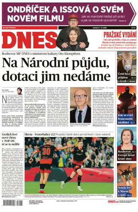 Cover of MF DNES