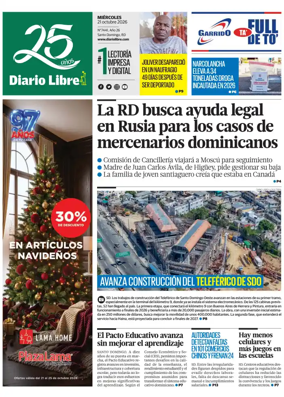 Cover of Diario Libre (Republica Dominicana)