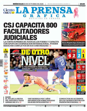 Cover of La Prensa Grafica