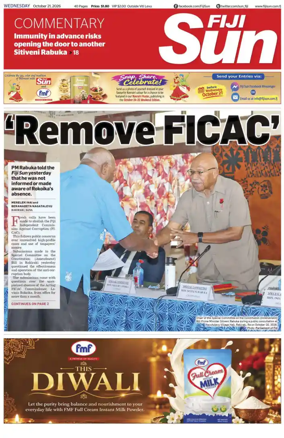 Cover of Fiji Sun