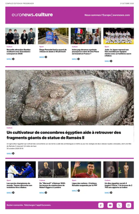 Cover of Euronews Culture (French)