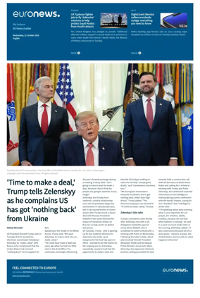 Cover of EuroNews (English Edition)