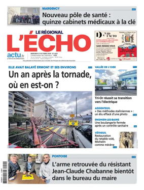Cover of L'Echo le Regional