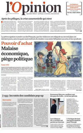 Cover of L'Opinion