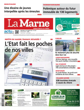 Cover of La Marne (edition Marne-la-Vallee)