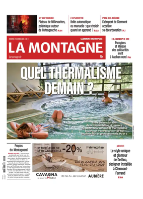 Cover of La Montagne (Clermont-Metropole)