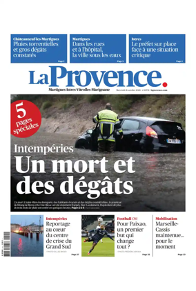 Cover of La Provence Martigues-Istres-Vitrolles-Marignane