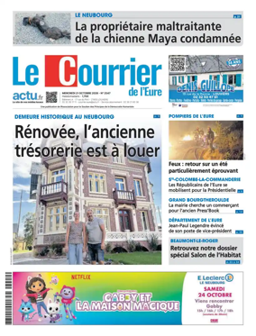 Cover of Le Courrier de l'Eure