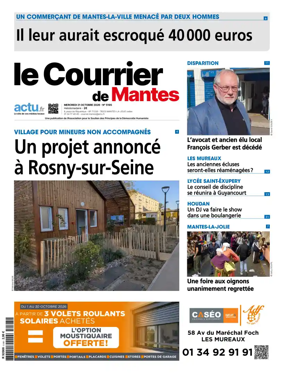 Cover of Le Courrier de Mantes