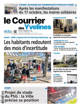 Cover of Le Courrier des Yvelines (Poissy)