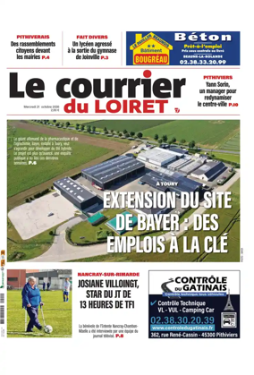 Cover of Le Courrier du Loiret