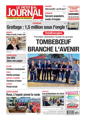 Cover of Le Petit Journal - L'hebdo du Lot-et-Garonne
