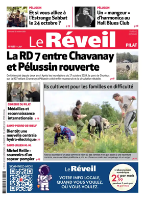 Cover of Le Reveil du Vivarais – edition Pilat
