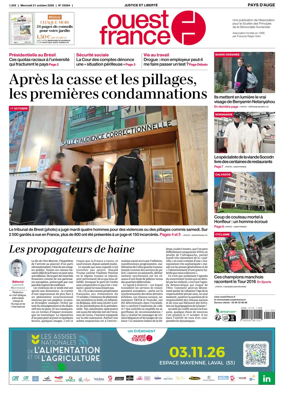 Cover of Ouest France (Pays d'Auge)