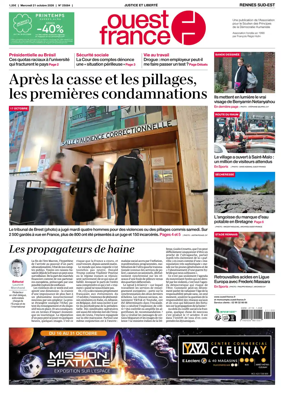 Cover of Ouest-France (Rennes Sud-Est)