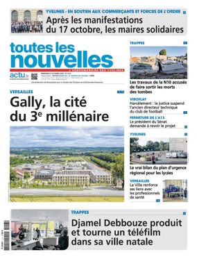 Cover of Toutes les Nouvelles (Versailles / Saint-Quentin-en-Yvelines)
