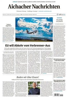 Cover of Aichacher Nachrichten