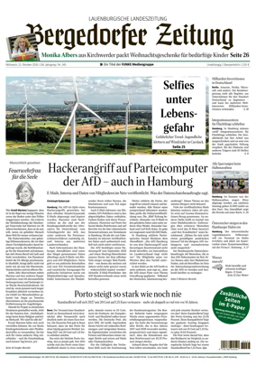 Cover of Bergedorfer Zeitung