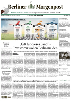 Cover of Berliner Morgenpost