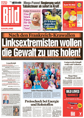 Cover of BILD Saarland