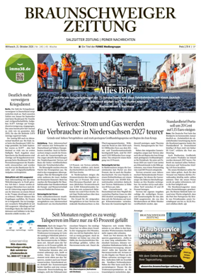 Cover of Braunschweiger Zeitung (Peine)