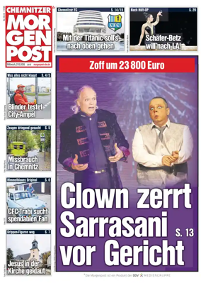 Cover of Chemnitzer Morgenpost