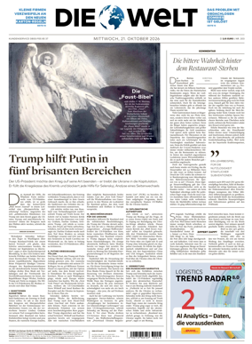 Cover of Die Welt