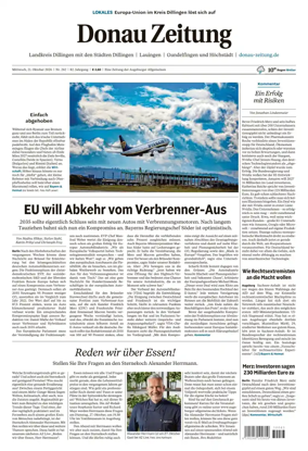 Cover of Donau Zeitung