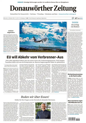 Cover of Donauwoerther Zeitung