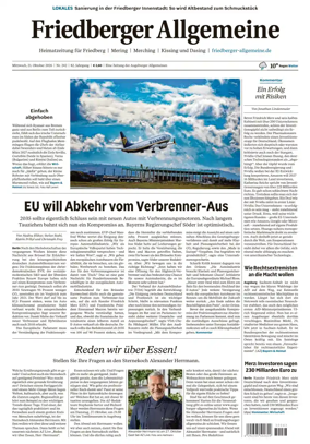 Cover of Friedberger Allgemeine