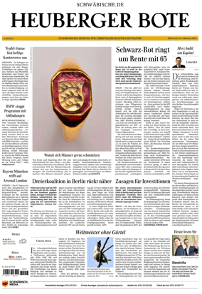 Cover of Heuberger Bote