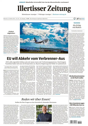 Cover of Illertisser Zeitung