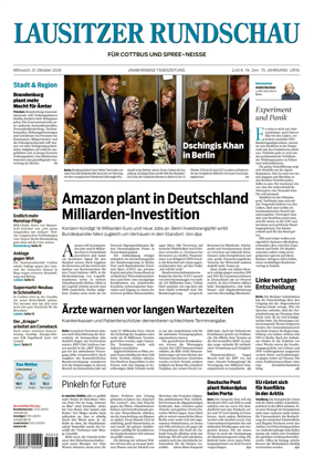 Cover of Lausitzer Rundschau