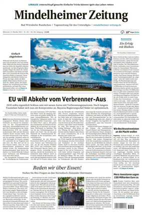 Cover of Mindelheimer Zeitung