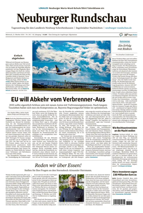 Cover of Neuburger Rundschau