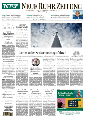 Cover of Neue Rhein Zeitung (Duisburg)
