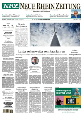Cover of Neue Rhein Zeitung (Moers)