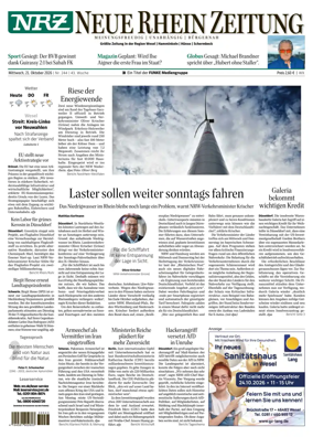 Cover of Neue Rhein Zeitung (Wesel)