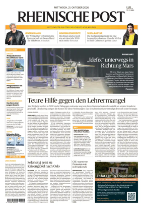 Cover of Rheinische Post – Dusseldorf Stadt