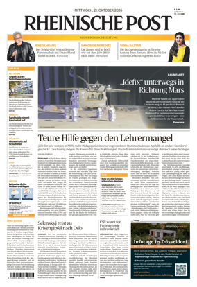 Cover of Rheinische Post Mettmann