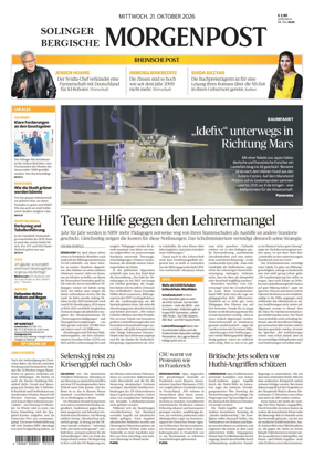 Cover of Solinger Bergische Morgenpost/Remscheid