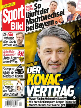 Cover of Sport BILD