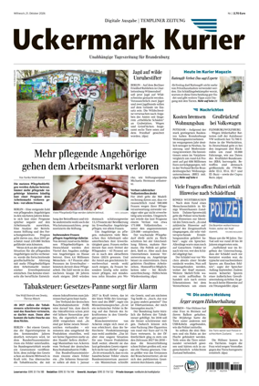 Cover of Templiner Zeitung