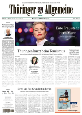 Cover of Thuringer Allgemeine (Erfurt)