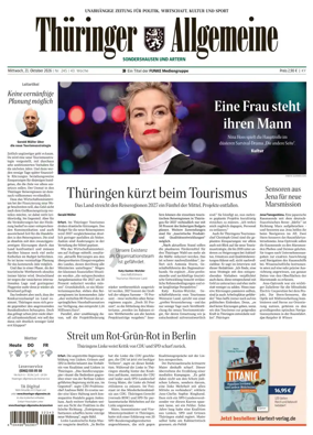 Cover of Thuringer Allgemeine (Sonderhausen und Artern)