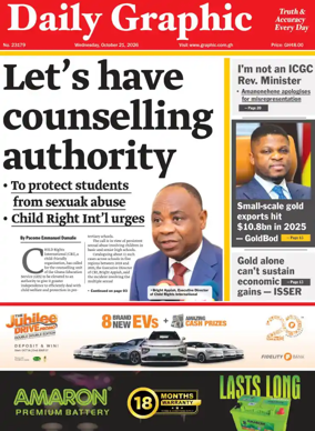 Cover of Daily Graphic