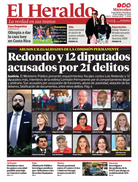 Cover of Diario El Heraldo