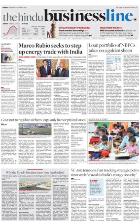 Cover of BusinessLine (Mumbai)