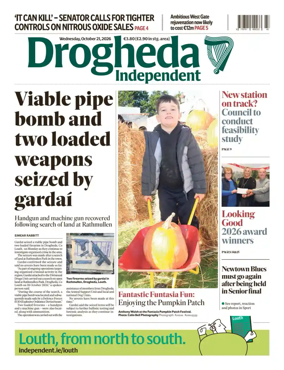 Cover of Drogheda Independent
